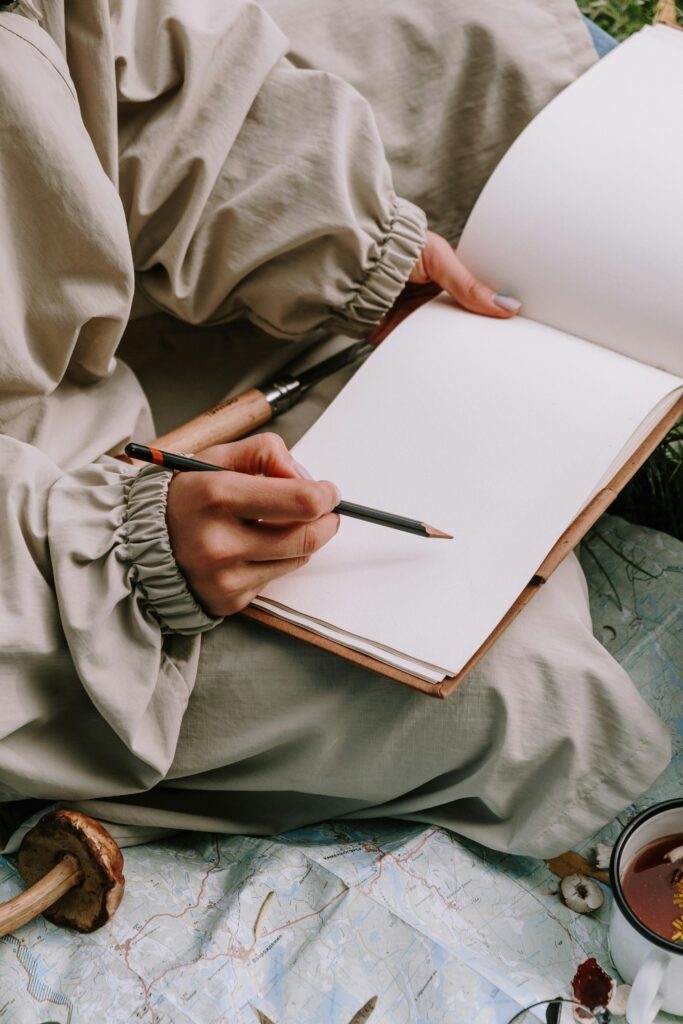 “unplugging from technology in nature.”